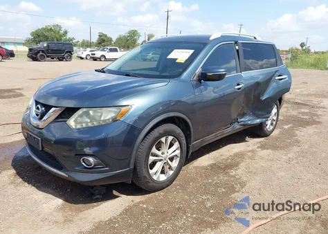 2014 Nissan Rogue Sv from USA, damaged, VIN 5N1AT2MT0EC807566